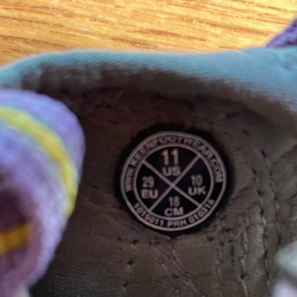 Keen Kids Purple and Gray Sandals